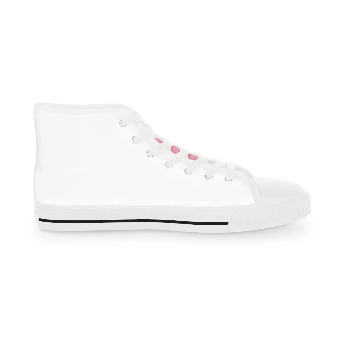 Transgender Flag Kisses LGBTQ High Top Sneakers Unisex Size