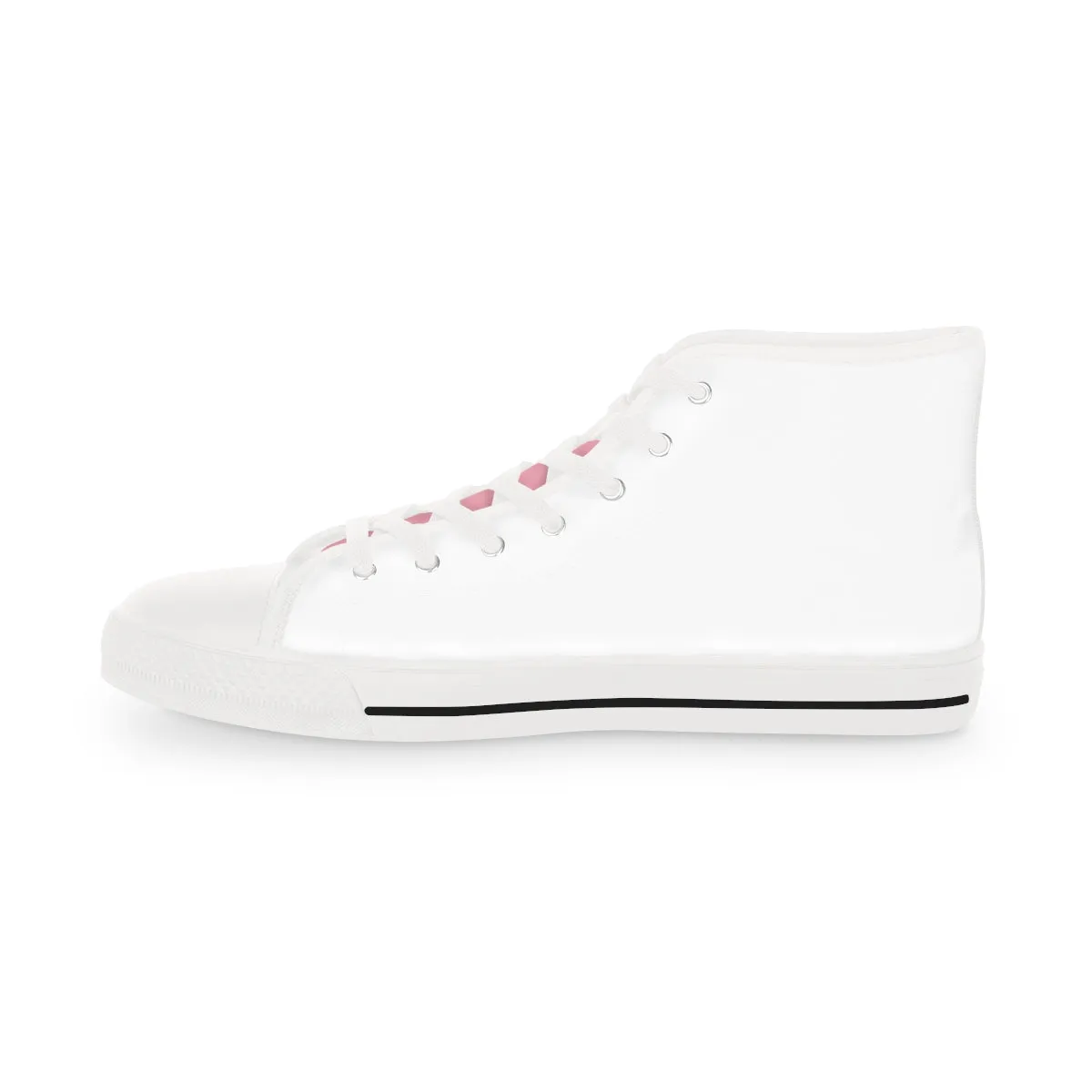 Transgender Flag Kisses LGBTQ High Top Sneakers Unisex Size