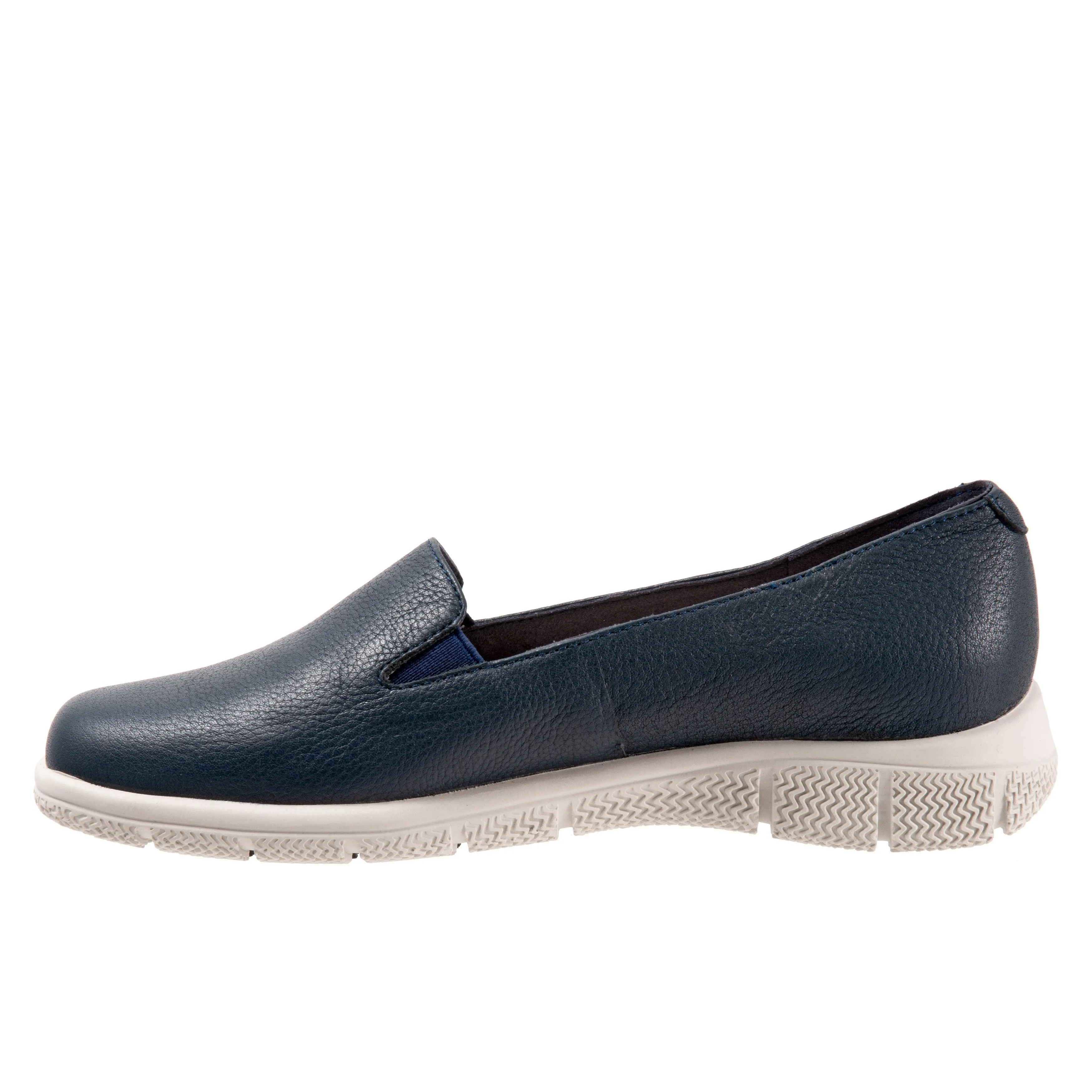 Universal Navy with White Soles Slip-on Shoes