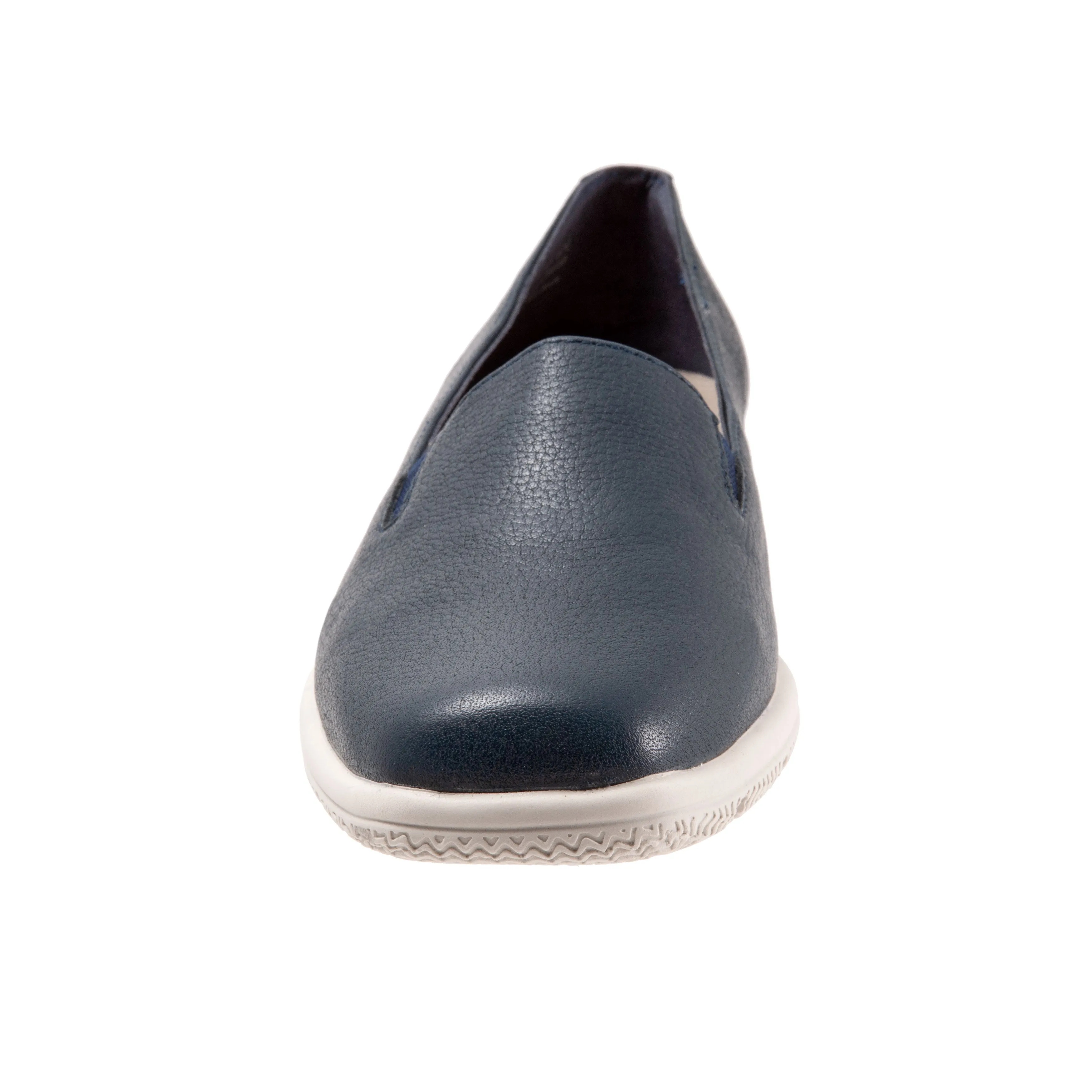 Universal Navy with White Soles Slip-on Shoes