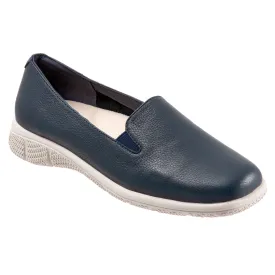 Universal Navy with White Soles Slip-on Shoes
