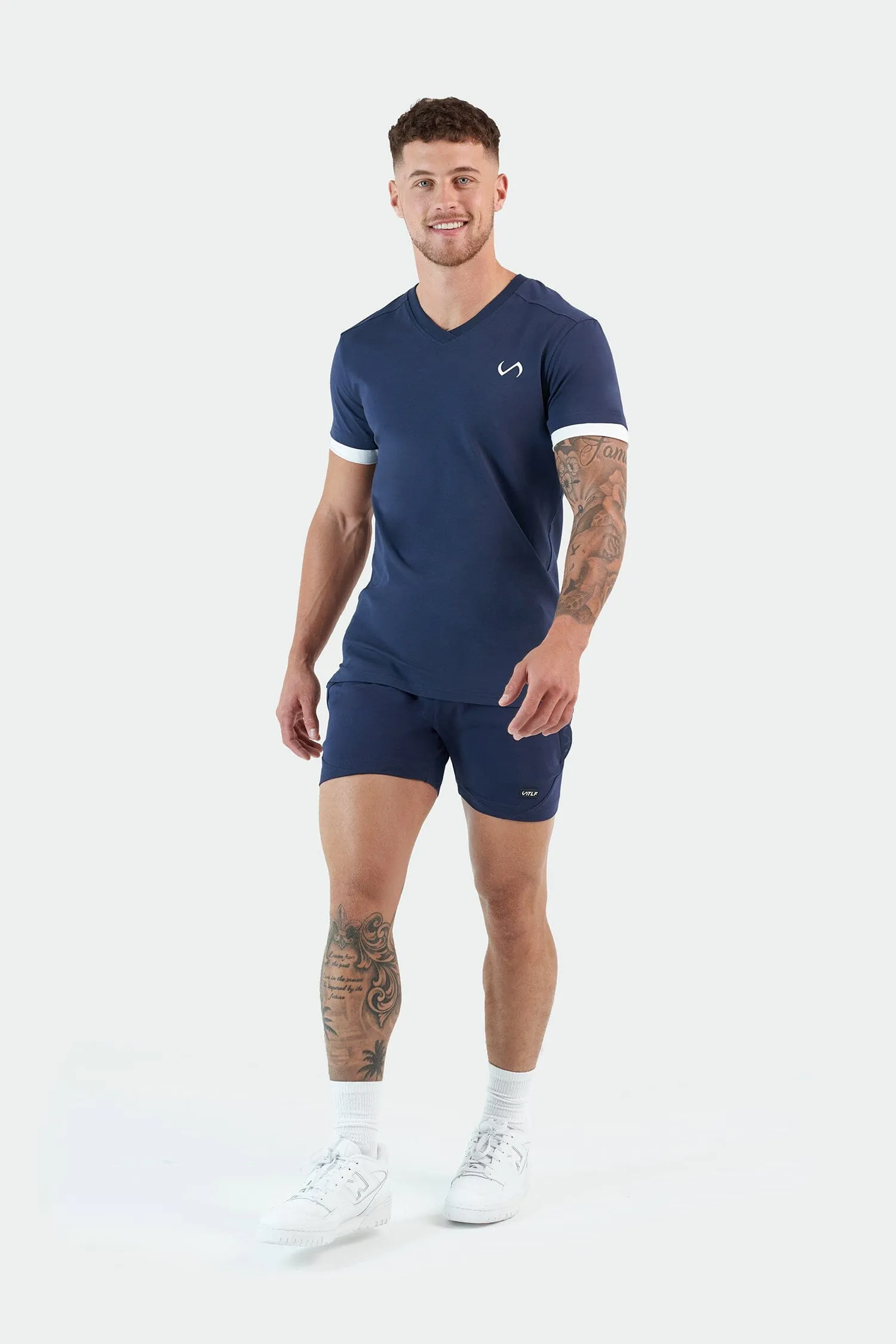 Vital Cotton Luxe V-Neck Tee