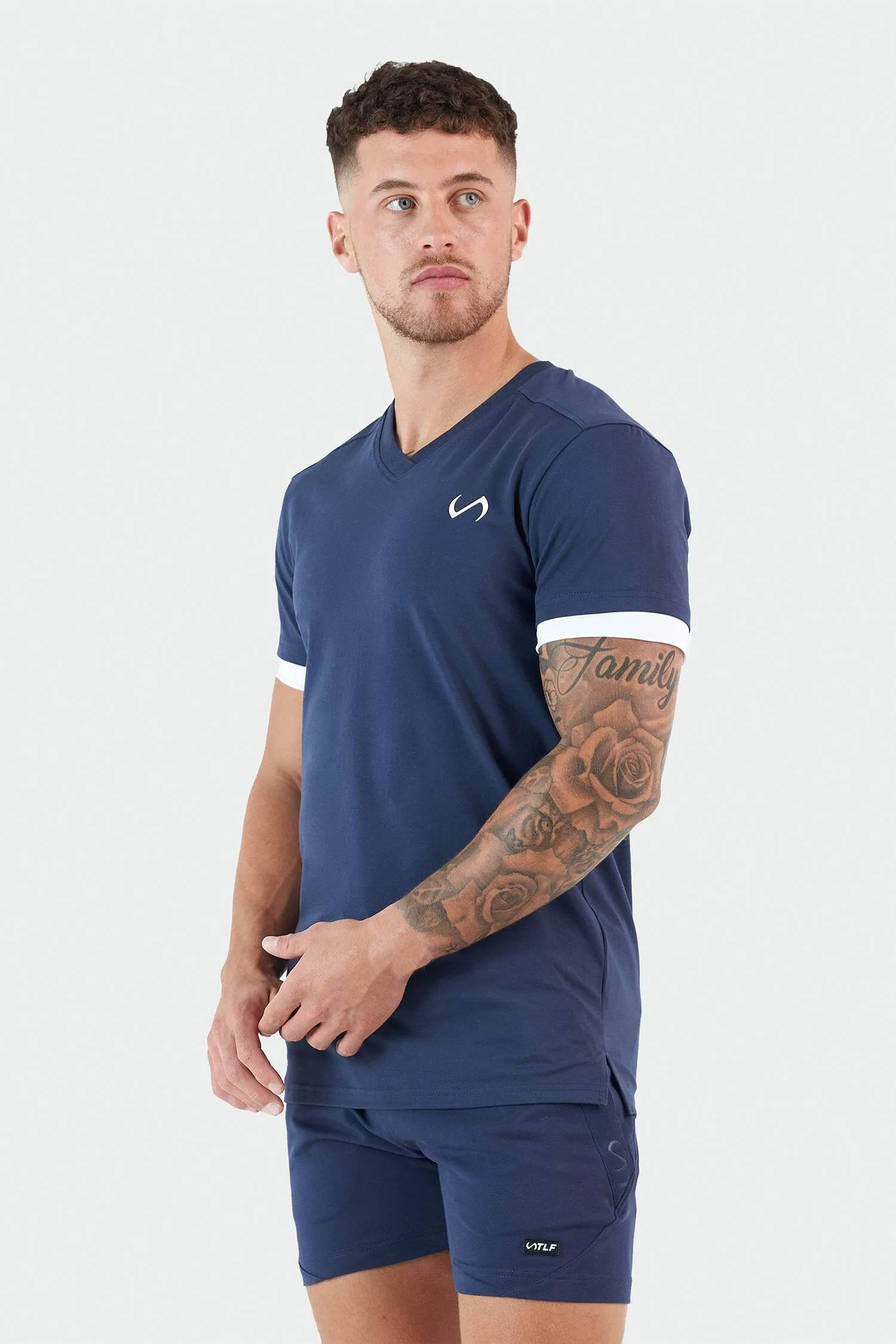 Vital Cotton Luxe V-Neck Tee