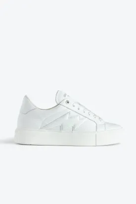 Zadig and Voltaire La Flash Low-Top Platform Sneakers